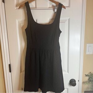 Madewell Size‎ Medium Little Black Textured Dress.  Excellent Condition.